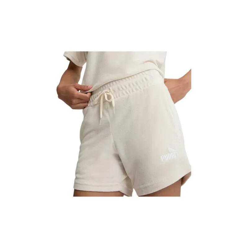 PUMA ESS Elevated Women's Shorts Casual Shorts Women's Ecru-2