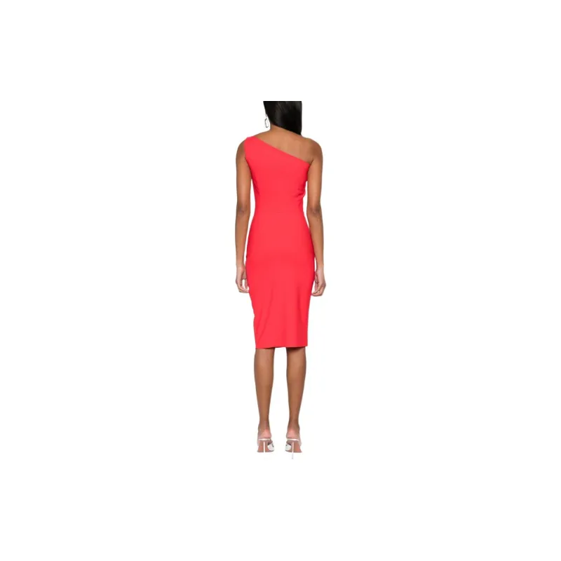 CHIARA BONI La Petite Robe Draped detail Midi Dress-1