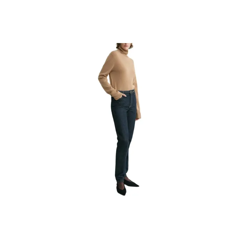 TOTEME 'Cropped Turtleneck' Turtleneck Sweater-2