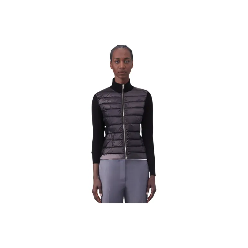 Moncler Women's Quilted Puffer Jacket Black-2
