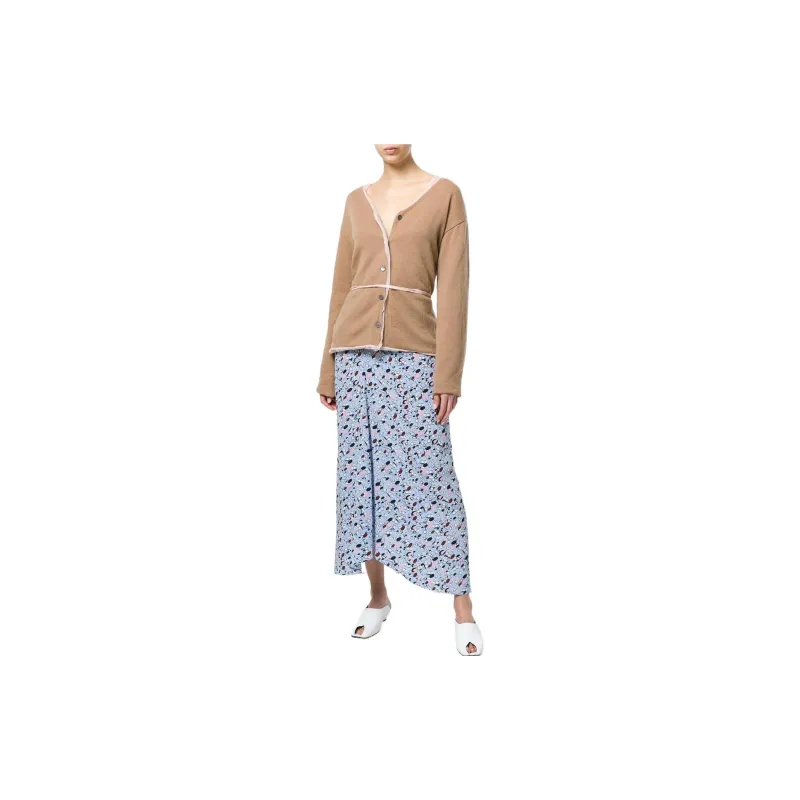 MARNI Contrasting Hem Cardigan-2