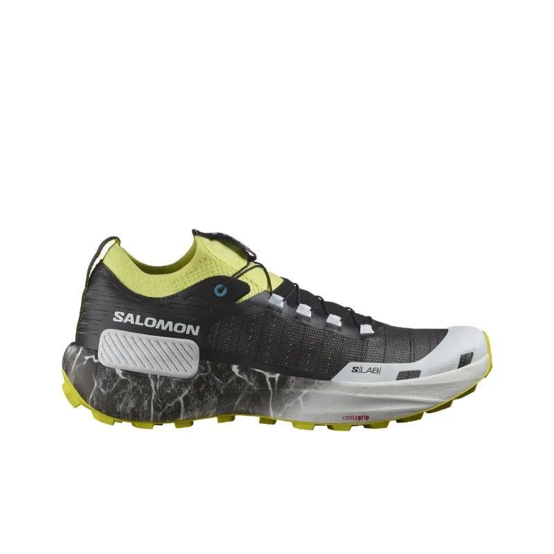 SALOMON S/LAB Anti-Slip Wear-Resistant Low-Top Running Shoes Unisex Black-1