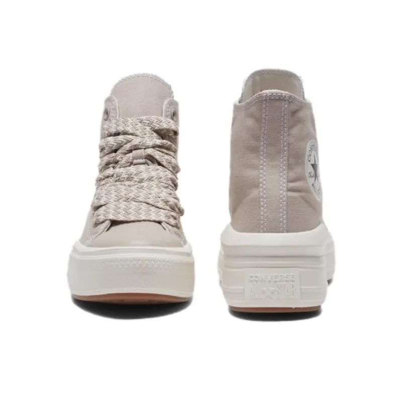 Converse All Star Move Slip Resistant High Top Canvas Shoes Women's Brown-2