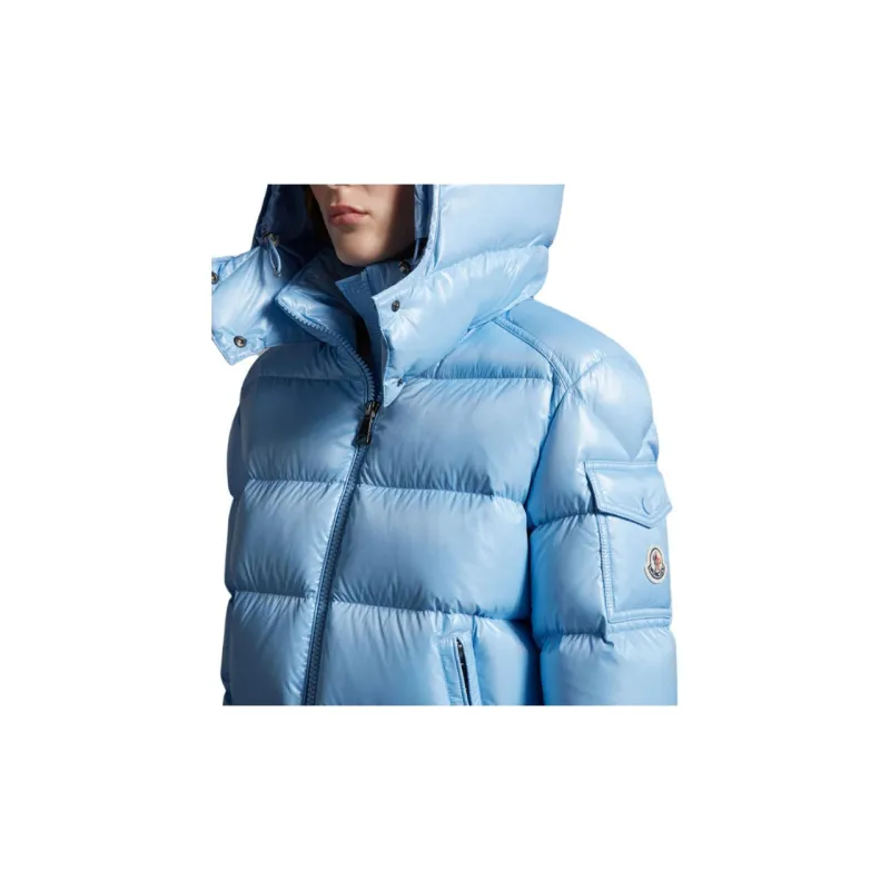 Moncler Mel Series Down Jacket Women's Powder Blue-4