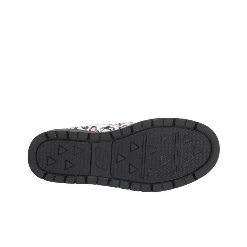 Skechers Gravlen Totally Wild Cushioning, Wear Resistant Kids' Boots Black White Pink Teenagers-4