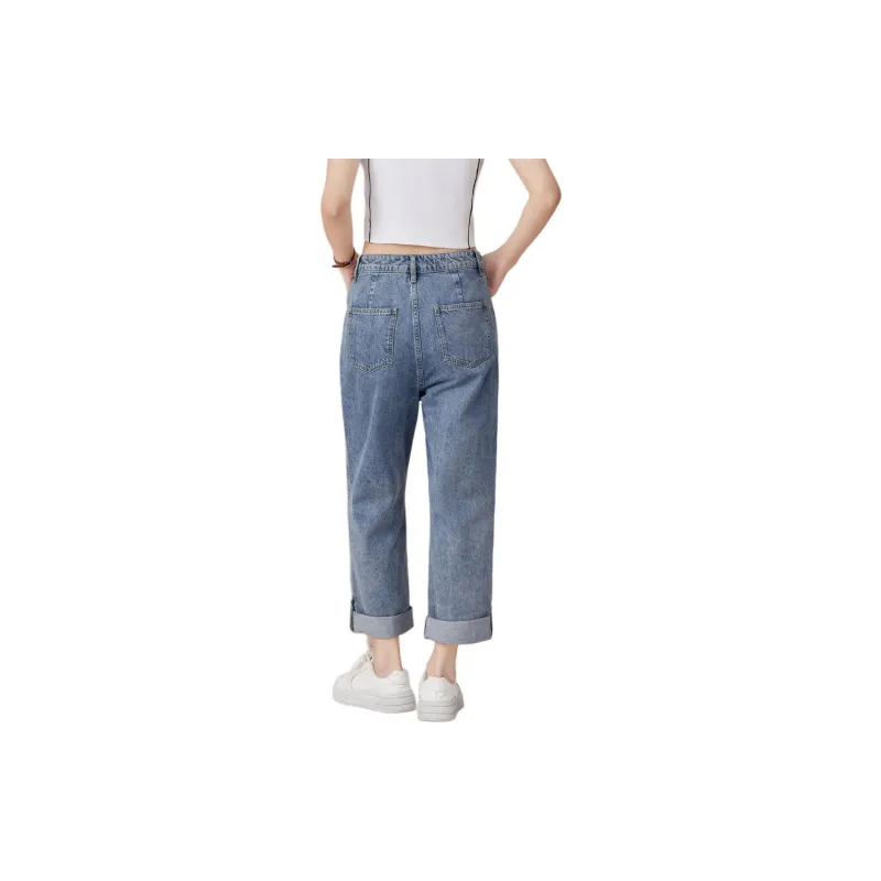 EICHITOO Jeans Women's Denim Blue-4