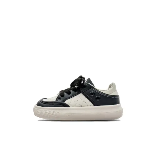 KAPPA KIDS Low Top Kids' Skateboarding Shoes Deep Beige Black Kids'