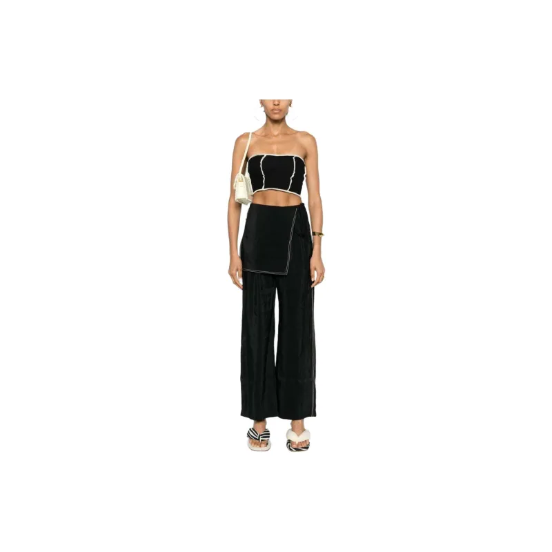 NANUSHKA Evea Wide leg Trousers-1