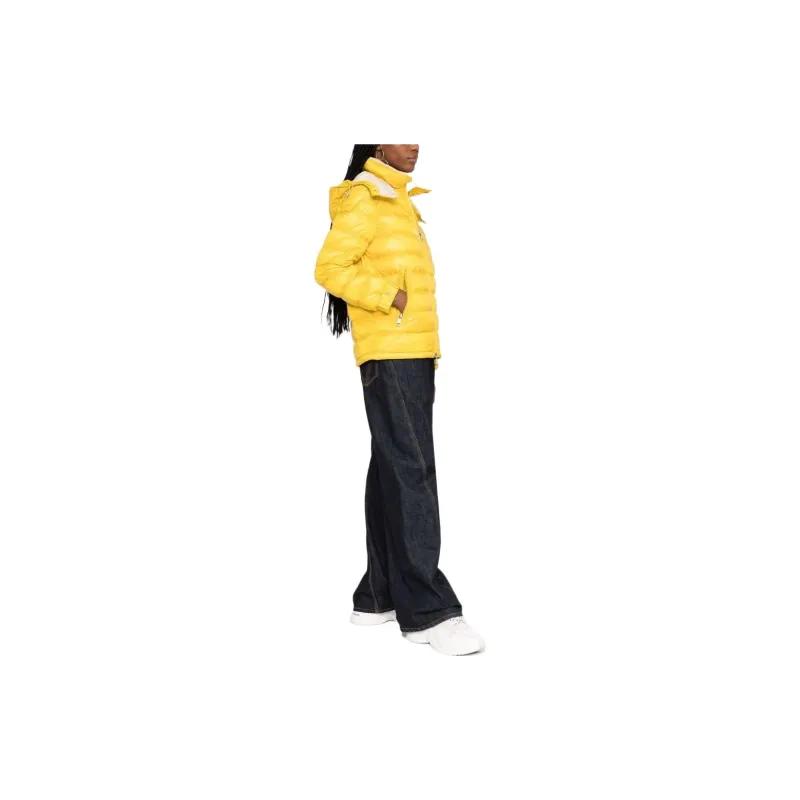 Moncler Dalles Series Down Jackets Women's Yellow-3