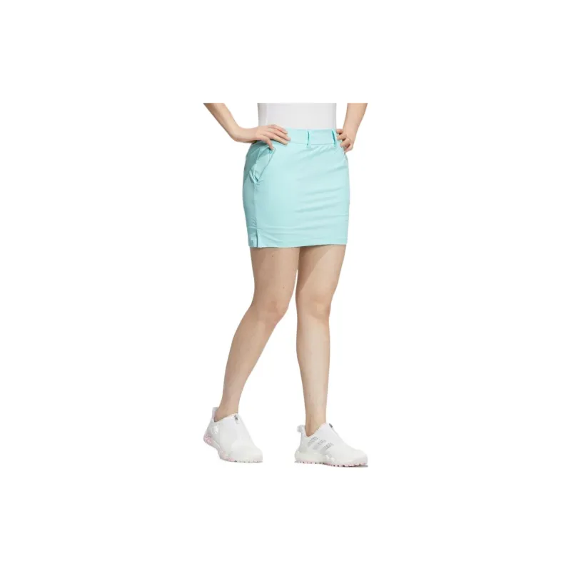 Adidas Casual Short Skirts Women's Transparent Aqua Green-3