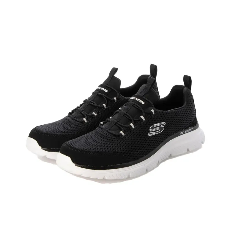 Skechers BURNS 2.0 Non-slip Lightweight Low-Top Casual Shoes Men's Black-2