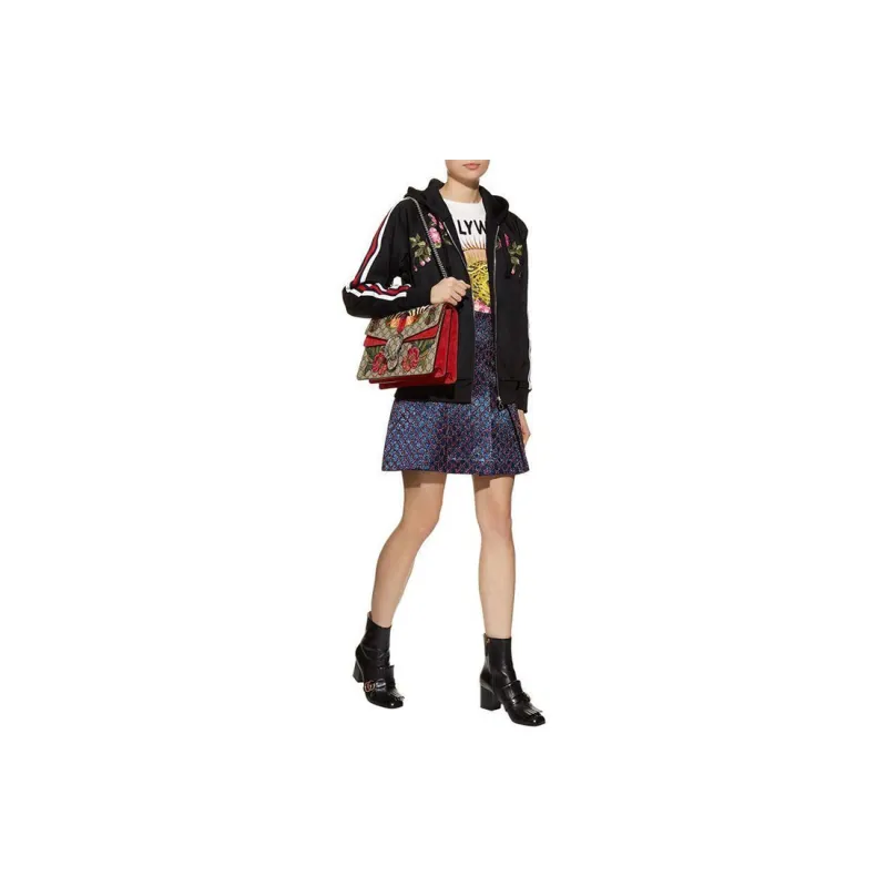 GUCCI Jackets Women's Black-5