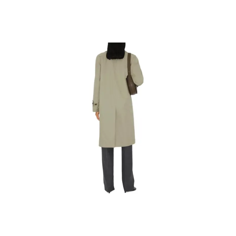 Burberry SS24 Coat Women's Moss Green-2