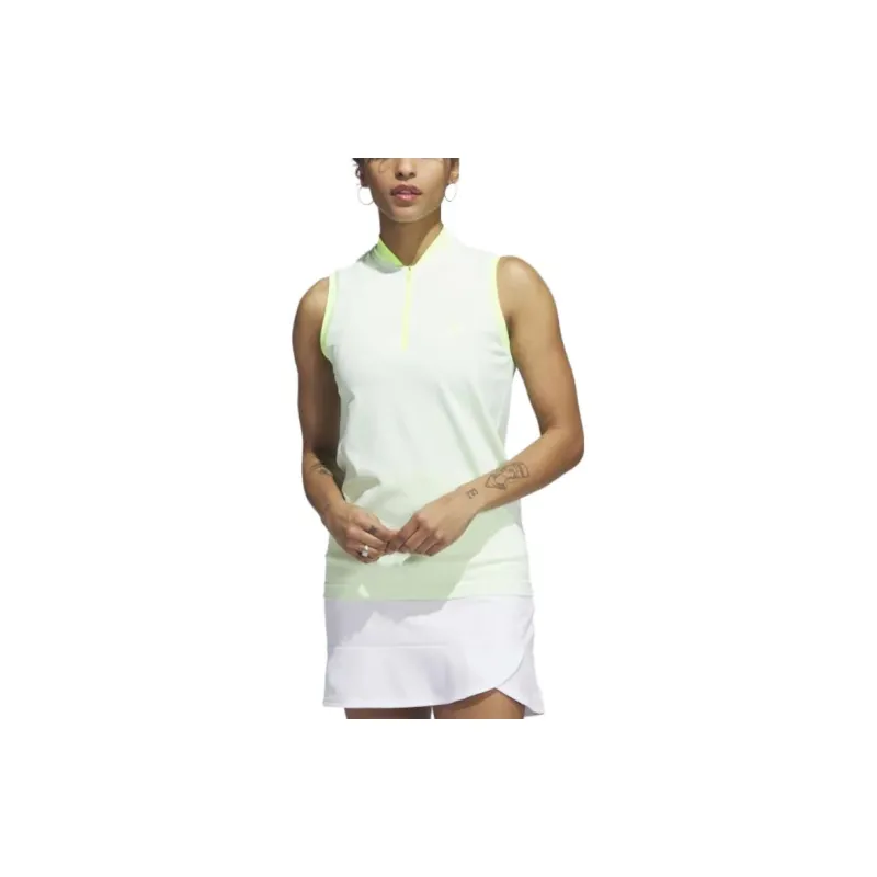 Adidas Polo Shirts Women's Neon Green-1