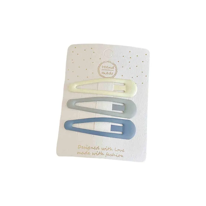 Water Jade Alloy Hair Clips Women's-8
