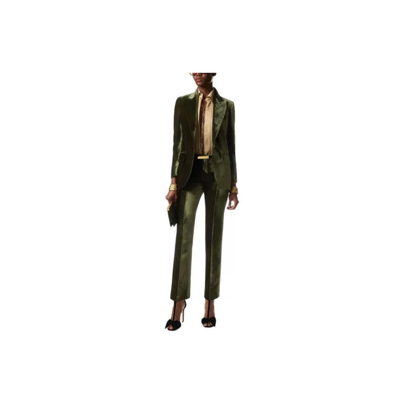 TOM FORD Plisse Panel Long Sleeved Shirt-1
