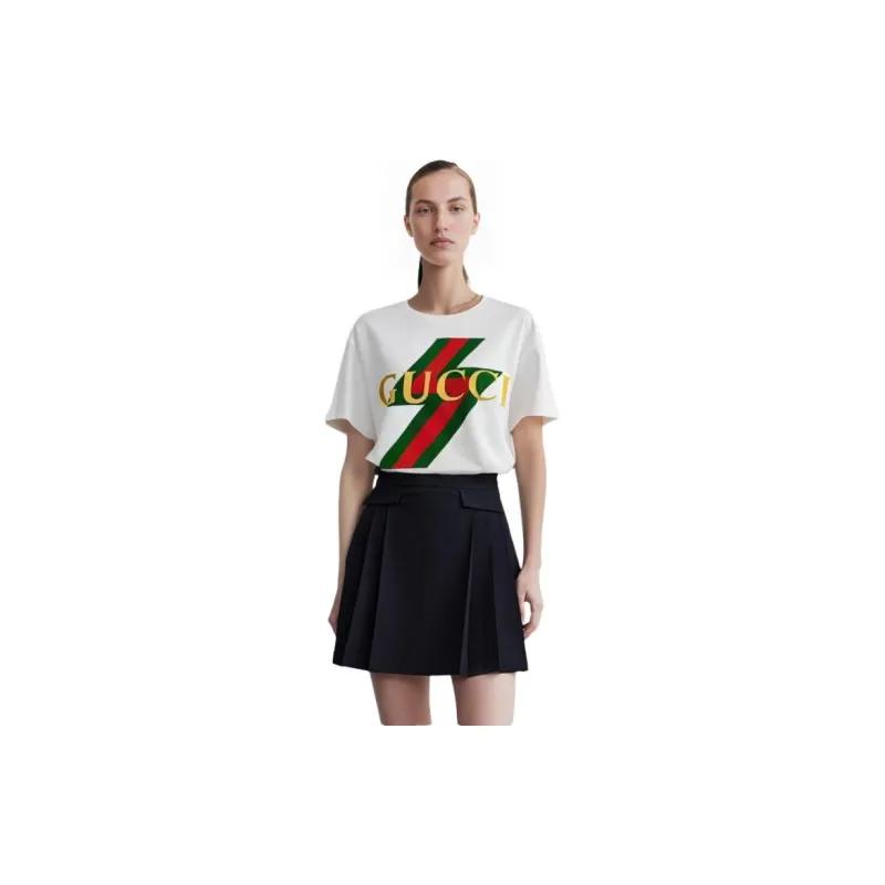 GUCCI T Shirts Women's Beige-2