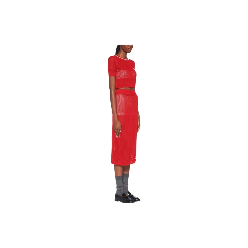 MIU MIU T Shirt Women's Bright Red-3