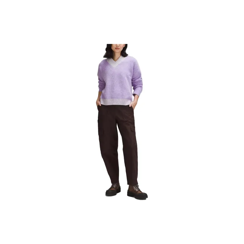 Lululemon Alpaca Wool Blend V Neck Sweater Sweater Women's-3