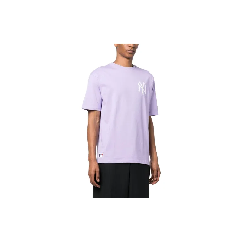 New Era SS23 Drop Shoulder Sleeve T Shirt Women's Purple-3