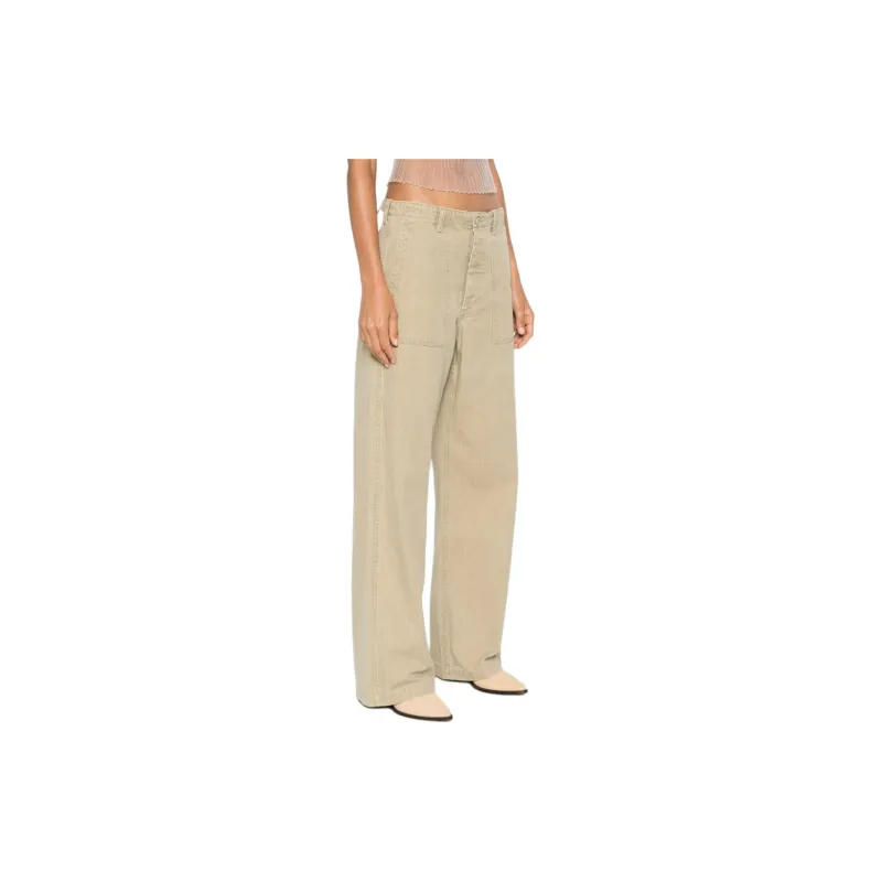 R13 Wide leg Utility Trousers-3
