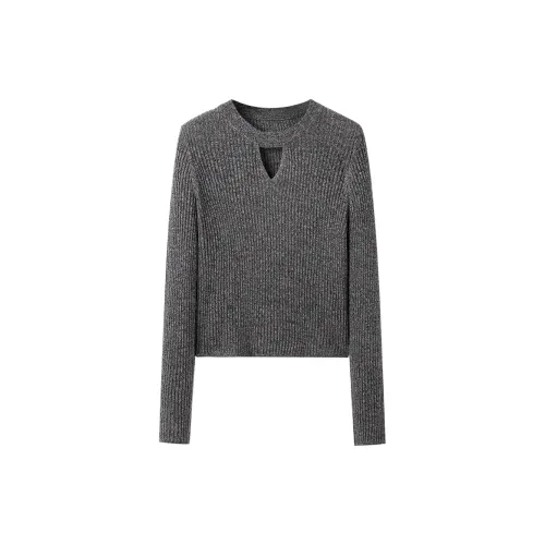 PEACEBIRD Knitwear Women's Gray