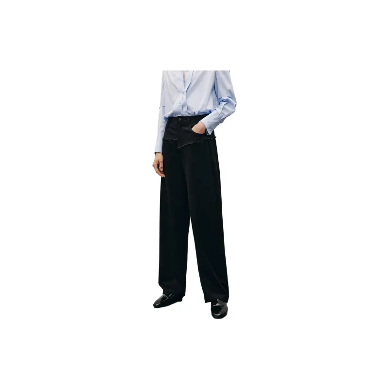 ELLE Casual Pants Women's Black-1