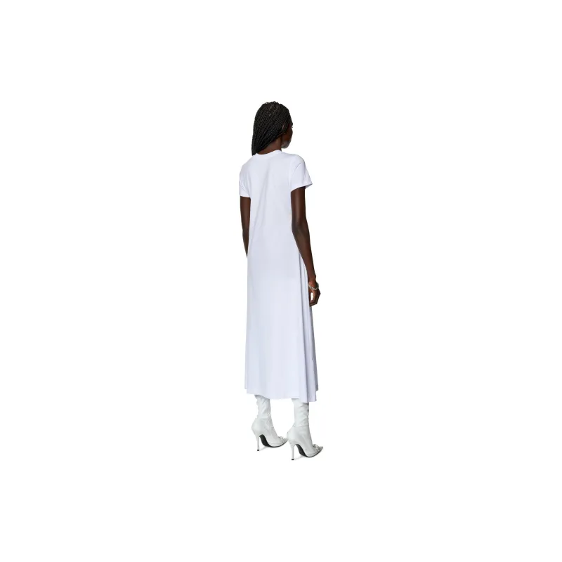 DIESEL FW24 Short Sleeved Dresses Women's White-2