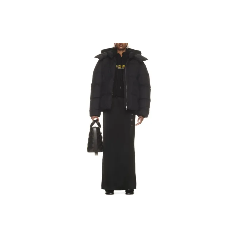 OFF-WHITE Hooded Puffer Jacket-2