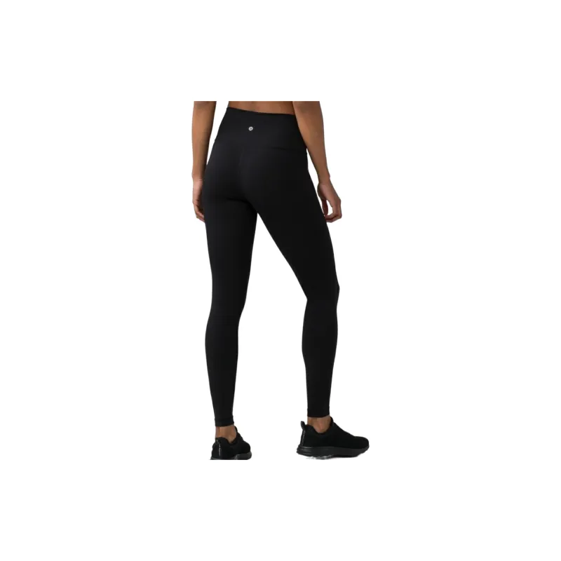 Lululemon Wunder Under Athletic Trousers Women's Black And White Print-3