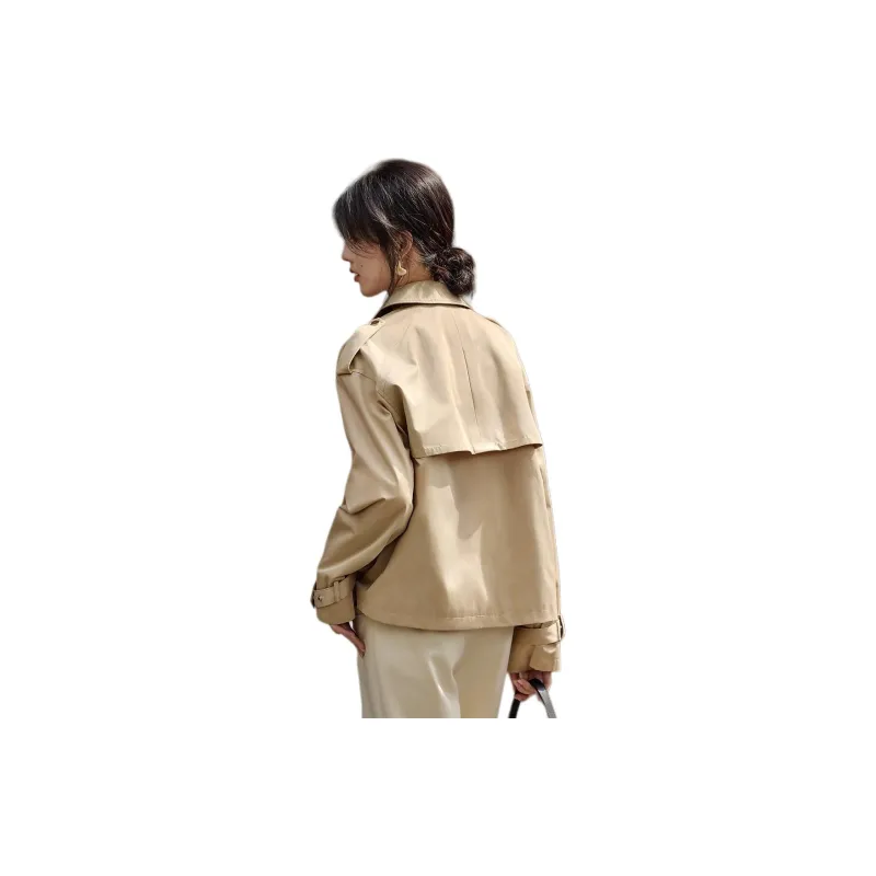 XWI Trench Coats Women's Khaki-2
