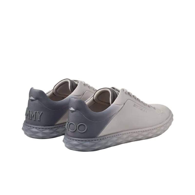 Jimmy Choo Diamond Light Low Top Skateboard Shoes Men's Gray-2