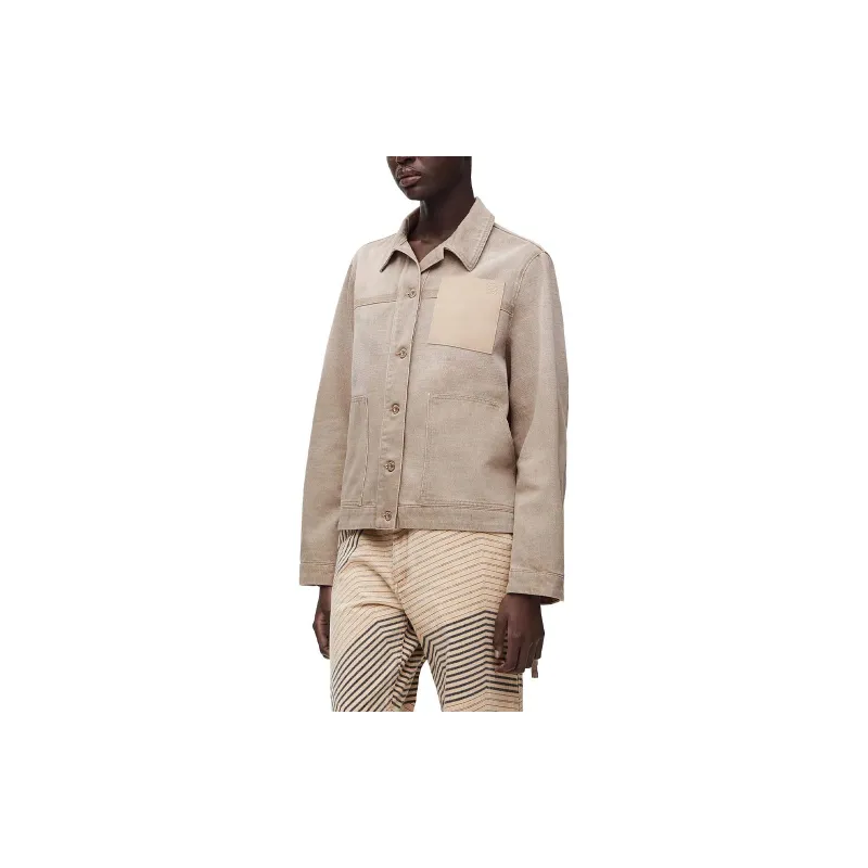 LOEWE Paula's Ibiza Workwear Jacket 'Beige'-2