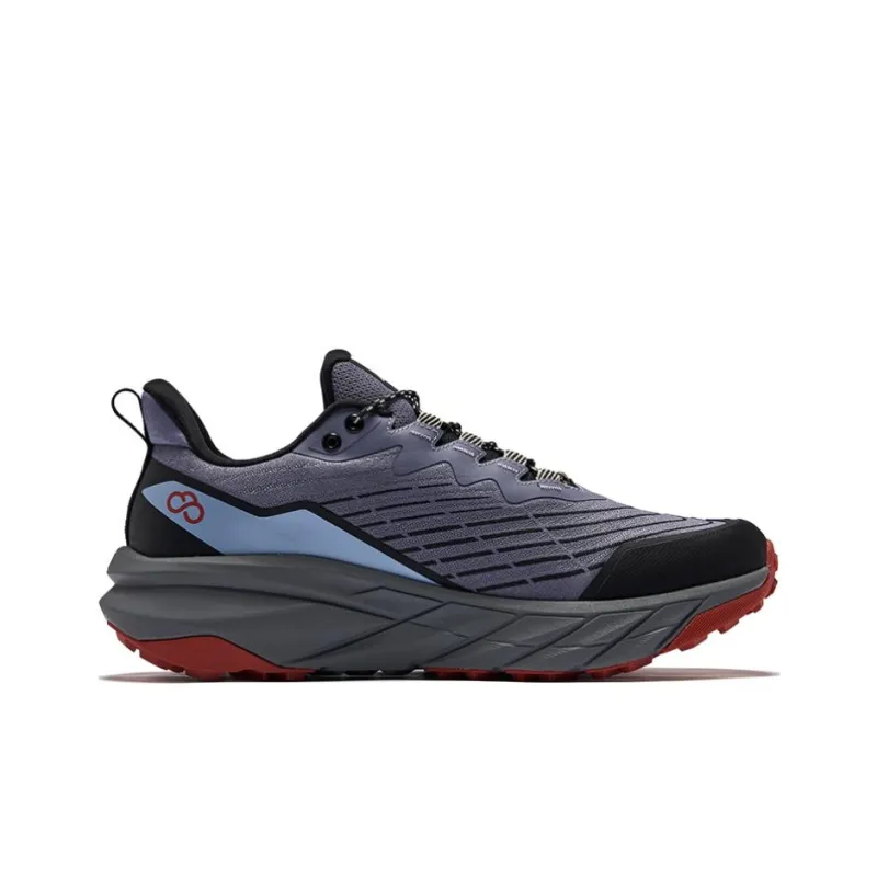 Erke Aspect Low Top Running Shoes Men's Program Gray True Black-1