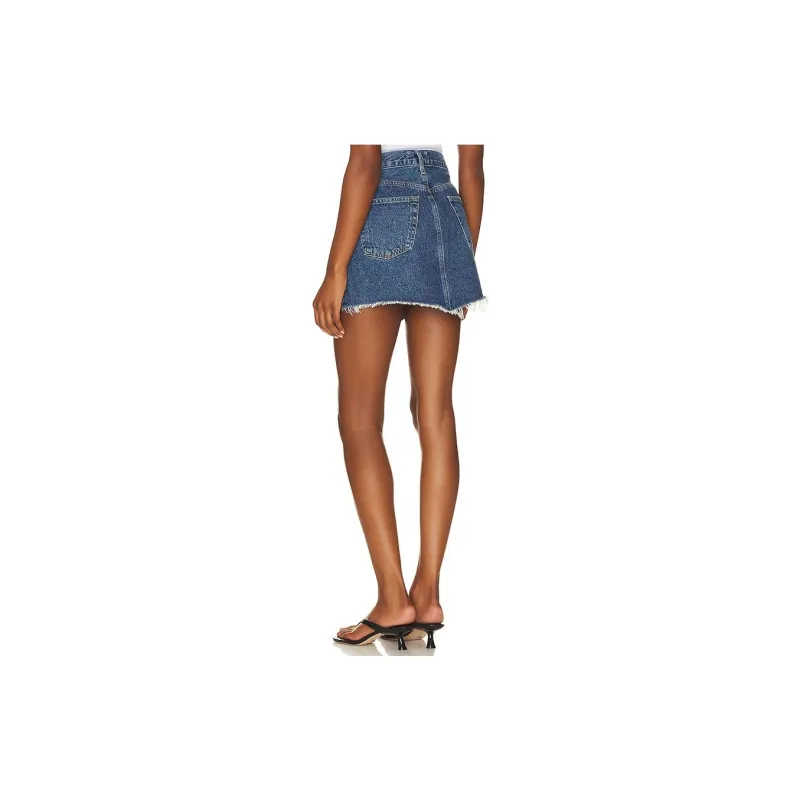 AGOLDE Women's Denim Skirt-1
