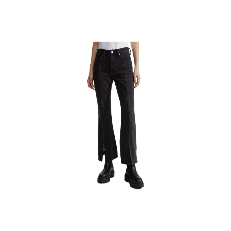 Calvin Klein SS24 Series Jeans Women's 1BY Denim Black-2