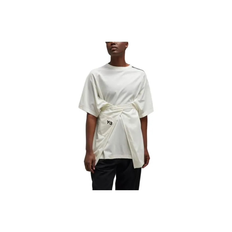 Y-3 Sail Closure Logo-print T-shirt-1