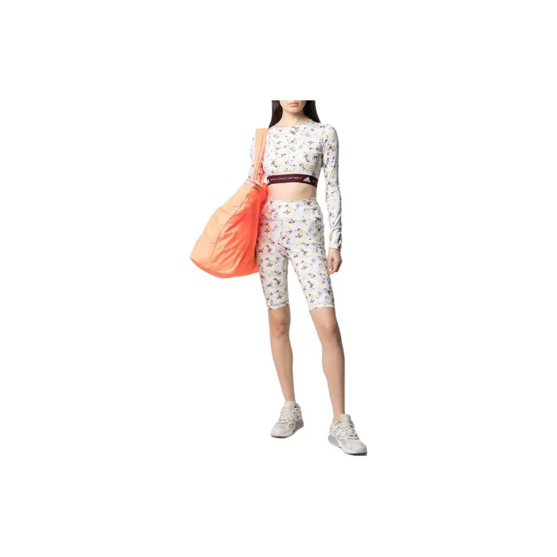Adidas Crop Tops Women's White-1