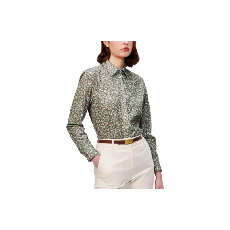 HAZZYS Shirts Women's Green-3