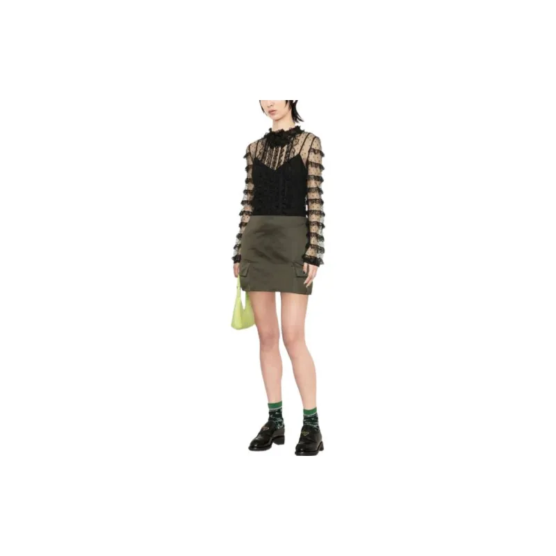 RED VALENTINO FW22 Shirt Women's Black-1
