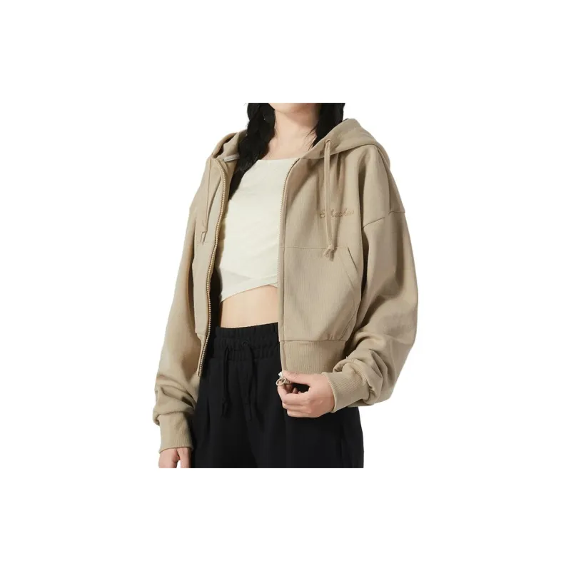 Skechers Jacket Women's Beige Brown-4