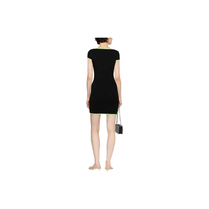 AMBUSH Heart Hole T shirt Dress-2