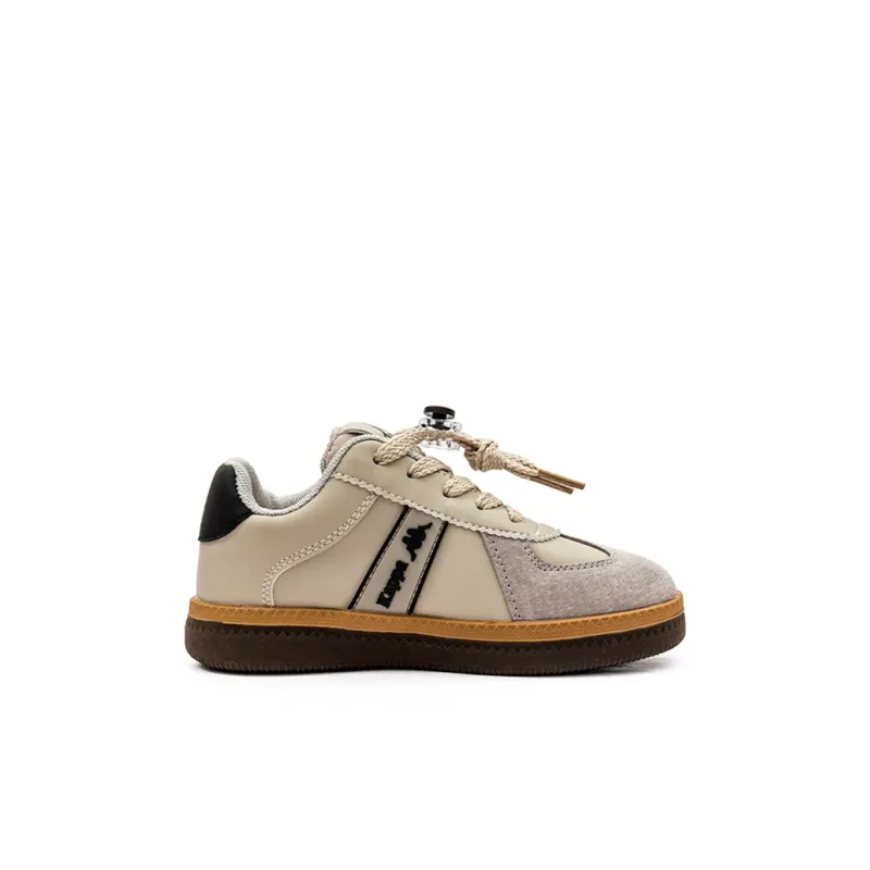KAPPA KIDS Low Top Kids' Skateboarding Shoes Beige Gray Kids'-1
