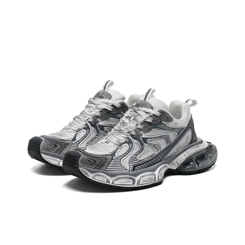 BASLS Fashion Casual Shoes Ankerle Breathable Height Increase Low Top Chunky Sneakers Unisex-29