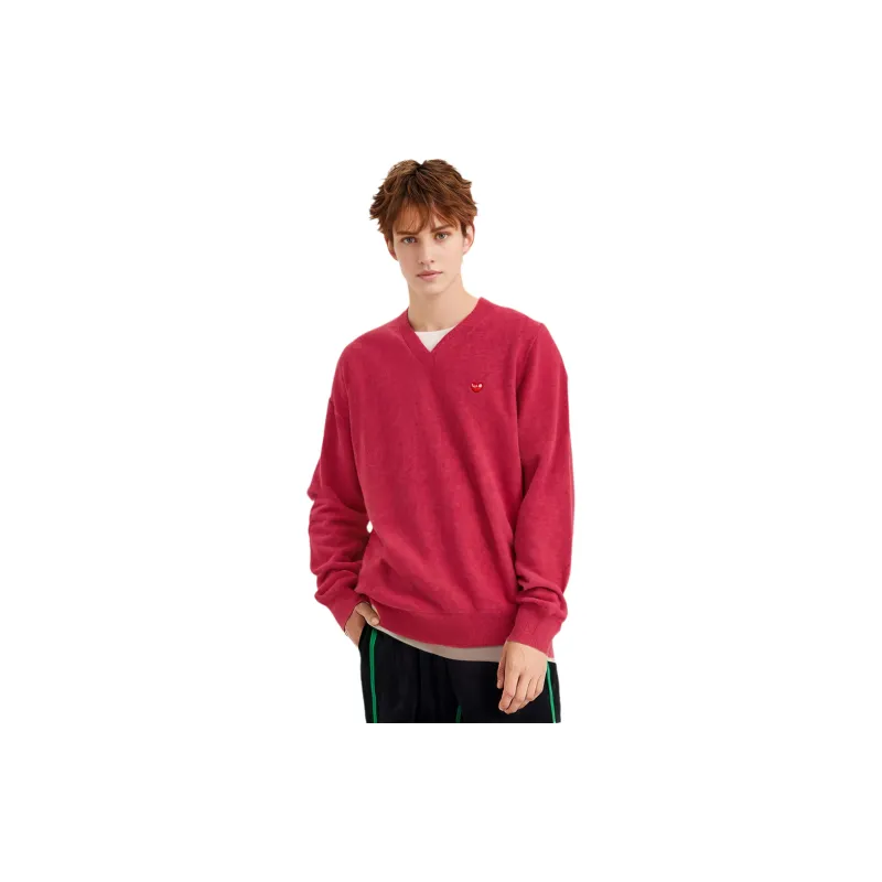 CDG Play Sweaters Men Pink-1