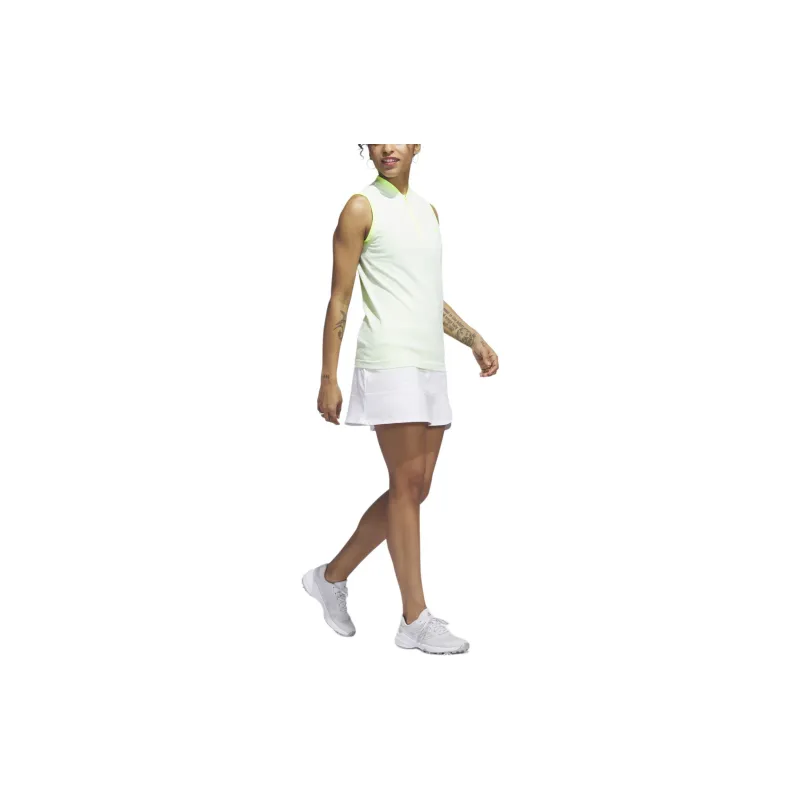 Adidas Polo Shirts Women's Neon Green-4