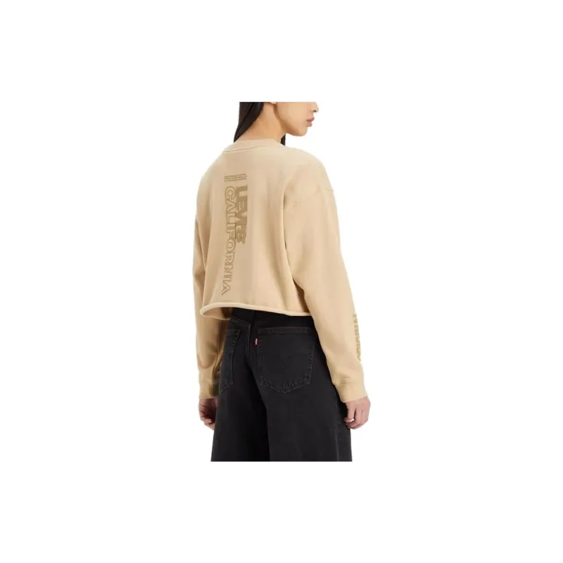 Levi's Sweatshirt Women's Beige-3