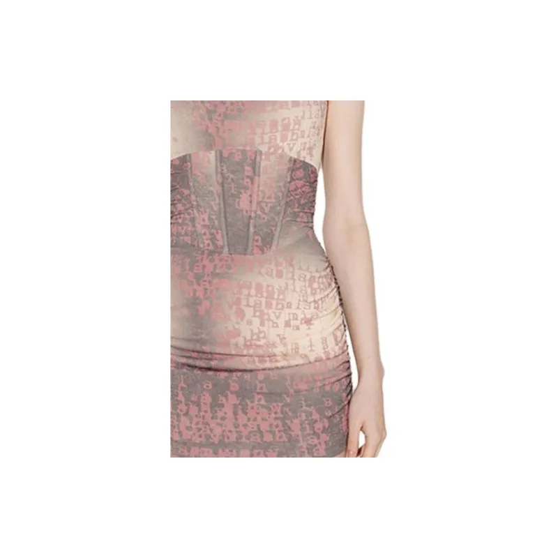 Misbhv X Esther Yu Yu Shuxin Co-authored Series Sleeveless Dresses Women's Pink Purple-4