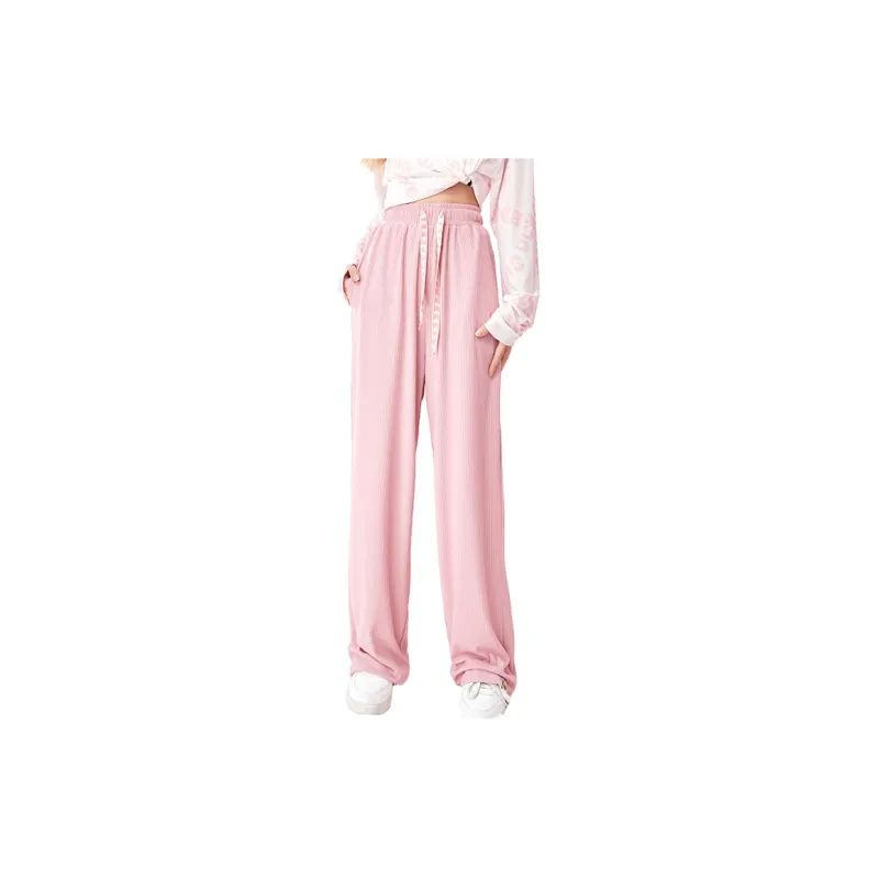 B.Duck Casual Pants Women's Pink-2