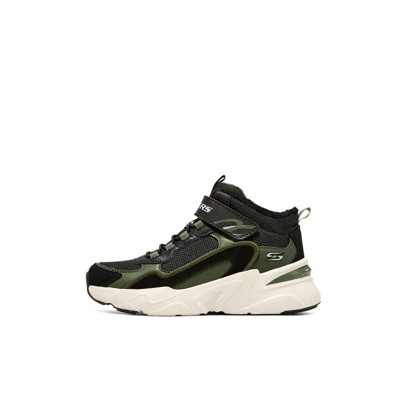 Skechers Wear resistant And Lightweight Kids Lifestyle Shoes Green Kids'-0